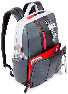 Рюкзак Piquadro Urban CA3214UB00BM/GRN серый/черный кожа