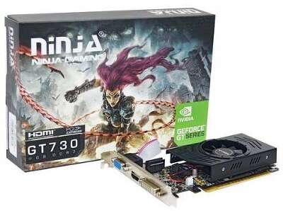 Видеокарта Sinotex NVIDIA nVidia GeForce GT730 Ninja 2Gb DDR3 PCI-E VGA, HDMI