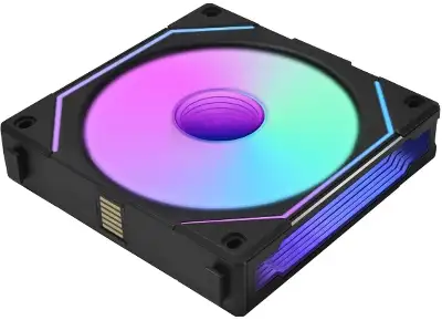 Вентилятор для корпуса Lian-Li Uni Fan SL-INF 140 Reverse ARGB 140х140x25 черный 4-pin 28дБ (G99.14RSLIN1B.00) Ret