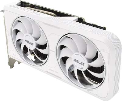 Видеокарта ASUS NVIDIA nVidia GeForce RTX 3060Ti DUAL-RTX3060TI-O8GD6X-WHITE 8Gb DDR6X PCI-E HDMI, 3DP