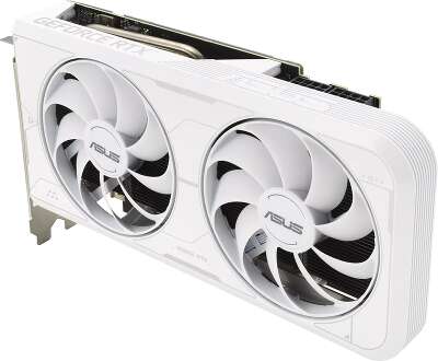 Видеокарта ASUS NVIDIA nVidia GeForce RTX 3060Ti DUAL-RTX3060TI-O8GD6X-WHITE 8Gb DDR6X PCI-E HDMI, 3DP