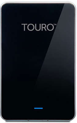 Внешний диск 750 ГБ Hitachi Touro Mobile Pro [0S03111] черный USB 3.0