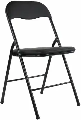 Стул Brabix Golf CF-007 комплект 4шт искусственная кожа черный металл черный на ножках (533032)