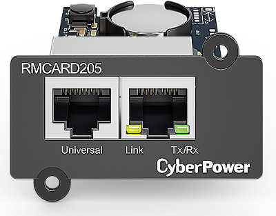 Карта сетевого управления для Источника Бесперебойного Питания CyberPower SNMP Network Management Card RMCARD205 for UPS series OL, OLS, PR, OR