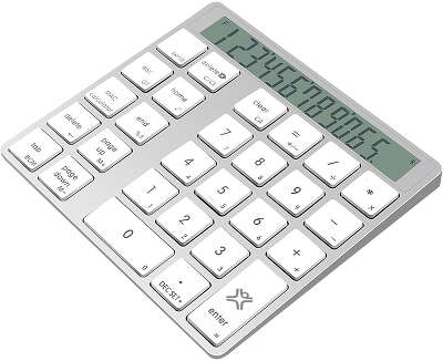 Цифровой блок Numpad для клавиатуры XtremeMac Bluetooth Numpad Calculator [XWH-CMN-83]