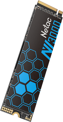 SSD накопитель Netac SSD NV3000 250GB PCIe 3 x4 M.2 2280 NVMe 3D NAND, R/W up to 3000/1400MB/s, IOPS(R4K) 160K/120K, TBW 150TB, with heat sink, 5y wty