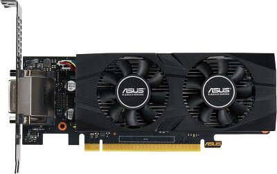 Видеокарта ASUS nVidia GeForce GTX1650 OC Low Profile 4Gb DDR5 PCI-E DVI, HDMI, DP