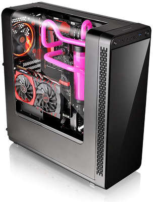 Корпус Thermaltake View 27 черный без БП ATX 5x120mm 1xUSB2.0 1xUSB3.0