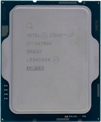 Процессор/ CPU LGA1700 Intel Core i7-14700K (Raptor lake, 20C/28T, 3.4/5.5GHz, 33MB, 253W, UHD Graphics 770) OEM