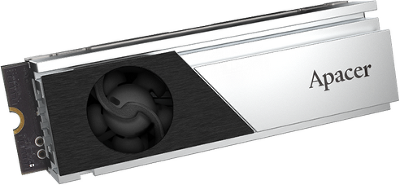 Твердотельный накопитель Apacer SSD AS2280F4 2TB M.2 2280 PCIe Gen5x4, R12000/W11800 Mb/s, 3D NAND, MTBF 1.6M, NVMe, Retail, 5 years (AP2TBAS2280F4-1)