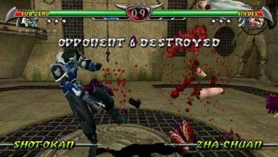Игра для PSP Mortal Kombat Unchained (Essentials) 