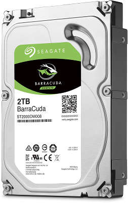 Жесткий диск SATA3 2Tb [ST2000DM008] Seagate Barracuda, 7200rpm, 256Mb