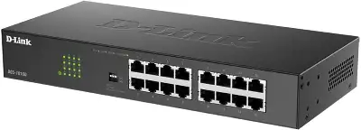 Коммутатор D-Link DGS-1016D DGS-1016D/J1A (L2) 16x1Гбит/с неуправляемый