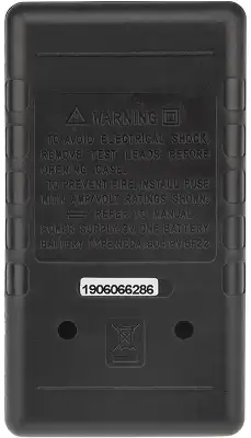Мультиметр PROconnect M832 DT832 цифровой черный (13-3012)