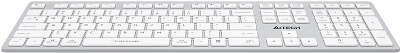 Клавиатура A4Tech Fstyler FBX50C белый USB беспроводная BT/Radio slim Multimedia (FBX50C WHITE)