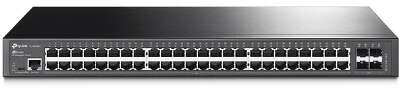 TP-Link SG3452 Управляемый коммутатор JetStream 2-го уровня с 48 гигабитными портами RJ45 и 4 портами SFP