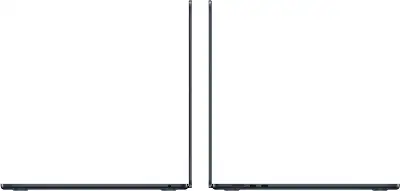 Ноутбук Apple MacBook Air A3114 M3 8 core 16Gb SSD256Gb/10 core GPU 15.3" Liquid Retina (2880x1864) macOS midnight WiFi BT Cam (MC9G4LL/A)