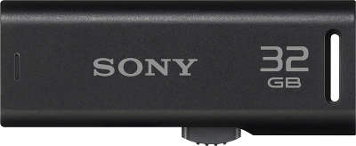 Модуль памяти USB2.0 Sony USM32GR 32 Гб MicroVault R, чёрный