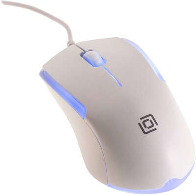 Мышь USB Oklick 245M 1000 dpi, белая