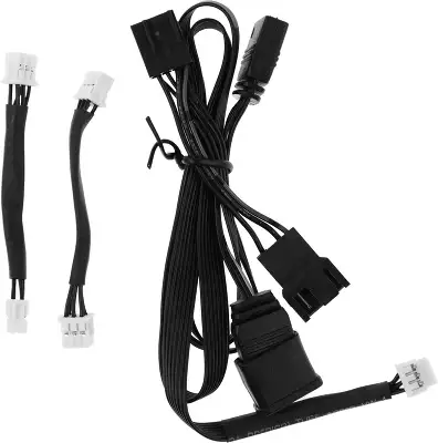 Вентилятор для корпуса Formula Air Bridge Plus ARGB 120х120x25 черный 4-pin 27.2дБ (упак.:3шт) (AIR BRIDGE PLUS BK) Ret