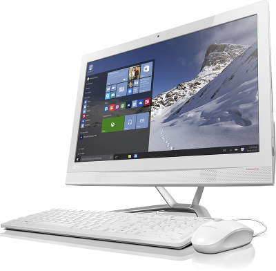 Моноблок Lenovo IdeaCentre 300-23ISU 23" i5-6200U/4/1000/GF920A 2Gb/DVDRW/WiFi/BT/CAM/W10/Kb+Mouse, белый