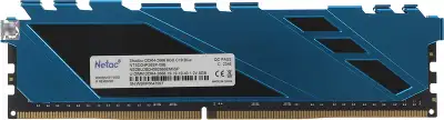 Память DDR4 8GB 2666MHz Netac NTSDD4P26SP-08B Shadow RTL Gaming PC4-21300 CL19 DIMM 288-pin 1.2В с радиатором Ret