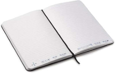Набор блокнотов (2 шт.) Livescribe Lined Black Journal № 1, 2 формата А5 для Smartpen [ANA-00004]