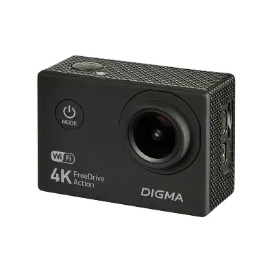 Видеорегистратор Digma FreeDrive Action 4K WiFi черный 8Mpix 2160x3840 2160p 150гр. Allwinner V3