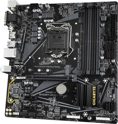 Материнская плата mATX LGA1200 GIGABYTE B460M DS3H