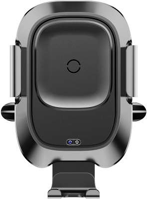 Автодержатель с беспроводной зарядкой Baseus Smart Vehicle Bracket Wireless (Air type) , Black [WXZN-01]