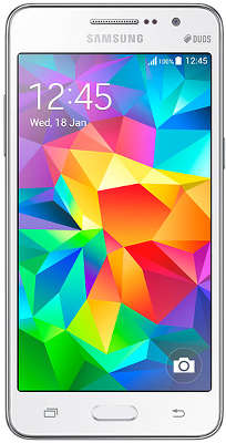 Смартфон Samsung SM-G531H Galaxy Grand Prime, Dual Sim, White (SM-G531HZWDSER)