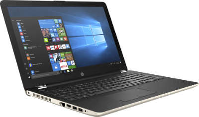 Ноутбук HP 15-bs055ur Gold 15.6" HD i3-6006U/4/500/WiFi/BT/CAM/W10 (1VH53EA)