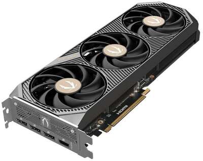 Видеокарта Zotac RTX5070 SOLID OC 12GB GDDR7 192bit 3xDP HDMI 3FAN PREMIUM PACK