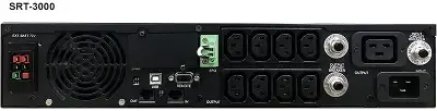 ИБП Powercom Smart King RT SRT-3000A LCD, 3000VA, 2700W, IEC