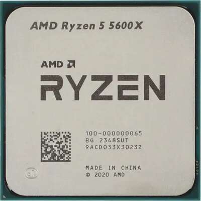 CPU AMD Ryzen 5 5600X OEM (100-000000065) {3,70GHz, Turbo 4,60GHz, Without Graphics AM4}