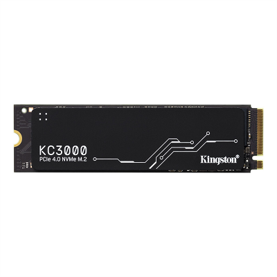 Твердотельный накопитель Kingston SSD 512GB KC3000 M.2 2280 PCIe 4.0 x4 NVMe R7000/W3900MB/s 3D TLC MTBF 2M 400TBW Retail 1 year