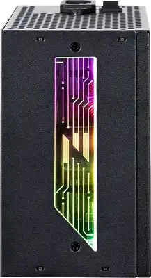 Блок питания Zalman ATX 1000W ZM1000-TMX2 VIEW Gen.5 80+ gold 24pin APFC 120mm fan color LED 12xSATA Cab Manag RTL