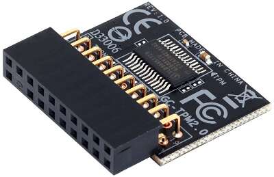 Модуль Gigabyte GC-TPM2.0, TPM header key, LPC bus, (for Intel 200/100/8/9/99 series, AMD AM4, FM2 series) OEM