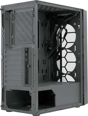 Корпус Ginzzu CL150, черный, ATX, Без БП (CL150 Black)