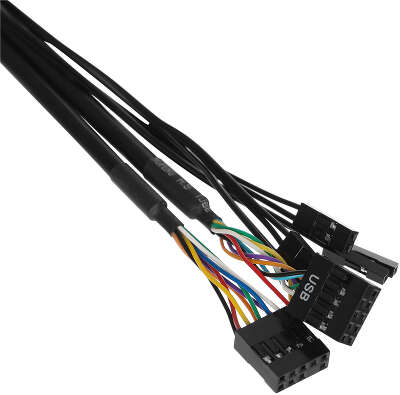 Корпус Digma DC-MATX101-U2, черный, mATX, Без БП (DC-MATX101-U2)