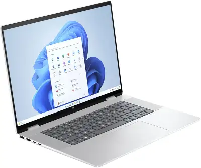 Ноутбук HP Envy x360 16-ad0007ci Ryzen 7 8840HS 16Gb SSD512Gb AMD Radeon 780M 16" OLED Touch 3K (2880x1800) Windows 11 Home silver WiFi BT Cam (B4LZ4EA)