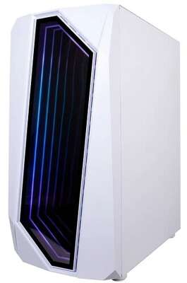 1STPLAYER INFINITE SPACE IS6 White / ATX, TG / 1x120mm LED fan inc. / IS6-WH-1F1-W