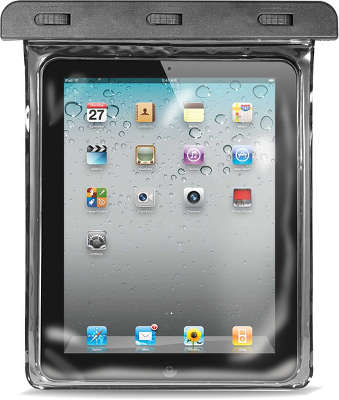 Водонепроницаемый чехол PURO Waterproof Case для iPad, чёрный [WP2BLK]