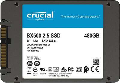 Crucial BX500 CT480BX500SSD1
