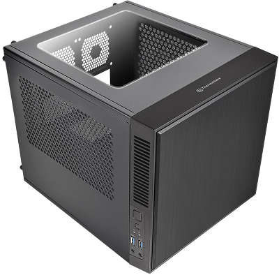 Корпус Thermaltake Case Suppressor F1, window, Black, w/o PSU, mITX