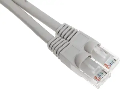 Патч-корд Buro UTP-6-0,5M-G UTP 4 пары cat.6 CCA molded 0.5м серый RJ-45 (m)-RJ-45 (m)