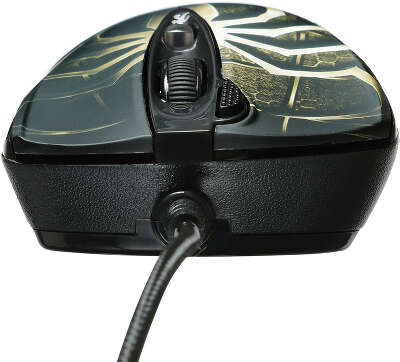 Мышь A4Tech Oscar Editor XL-747H коричневый/рисунок лазерная 3600dpi USB2.0 6but (XL-747H (BROWN SPIDER))