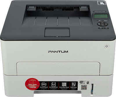 Принтер лазерный Pantum P3010DW A4 Duplex WiFi белый