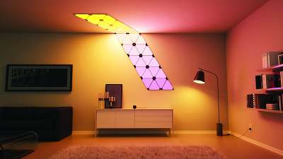 Светильник светодиодный Nanoleaf Aurora Rhythm Edition Kit [NL22-5002TW-9PK]