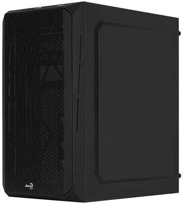 Корпус MiniTower AEROCOOL CS-107-A-BK-V1 black (mATX, без БП, 2xUSB Type-A) (4710562759372)